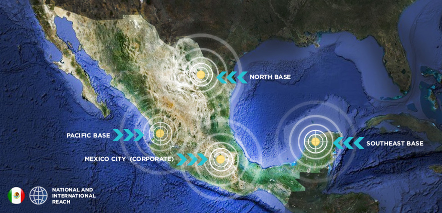 Alcance nacional e internacional